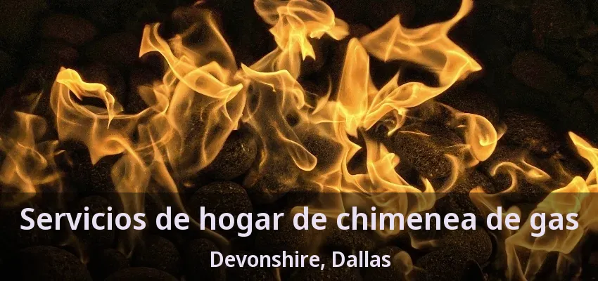 Servicios de hogar de chimenea de gas Devonshire, Dallas - TX
