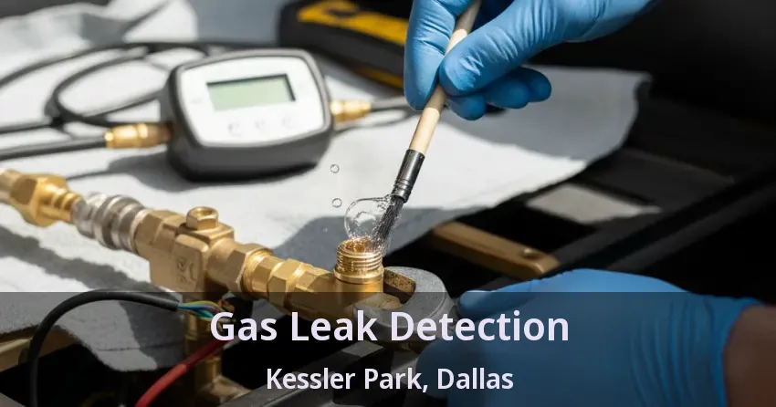 Gas Leak Detection Kessler Park, Dallas - TX