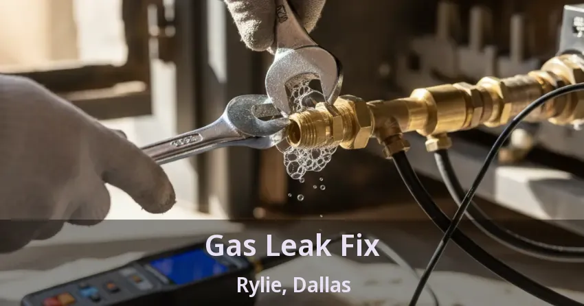 Gas Leak Fix Rylie, Dallas - TX