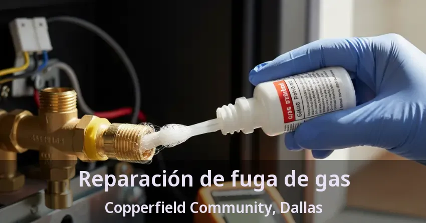 Reparación de fuga de gas Copperfield Community, Dallas - TX Reparación de fuga de gas Copperfield Community, Dallas - TX