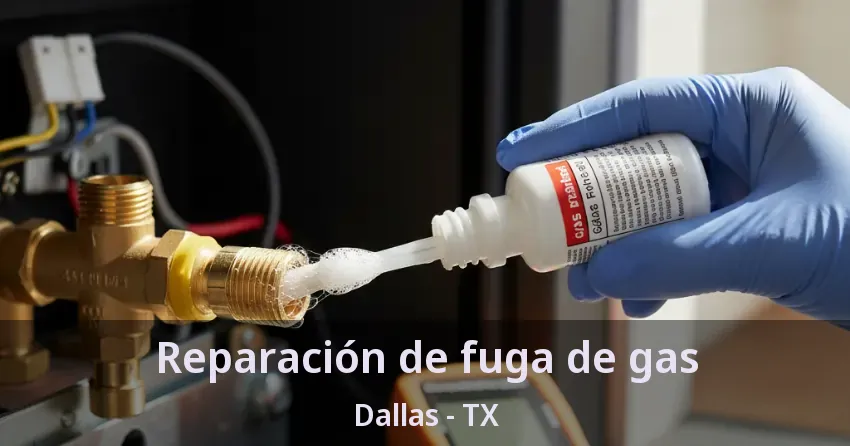 Reparación de fuga de gas Dallas - TX