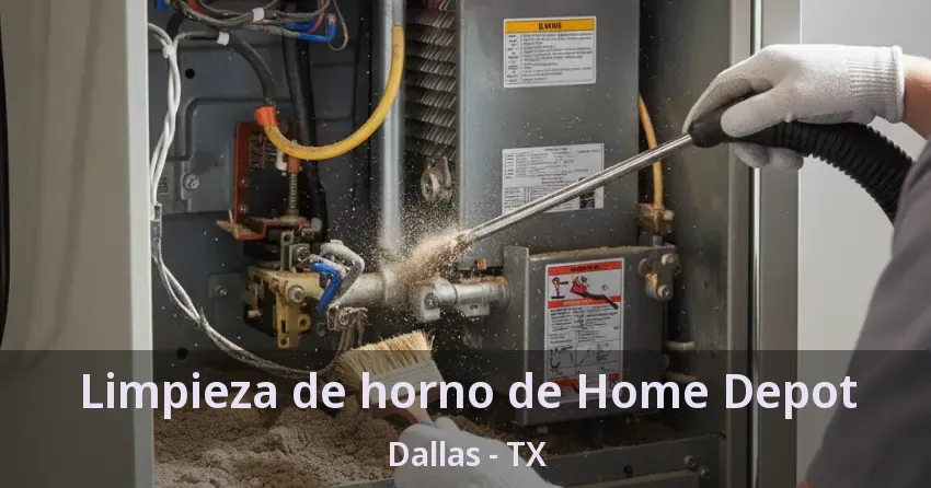 Limpieza de horno de Home Depot Dallas - TX