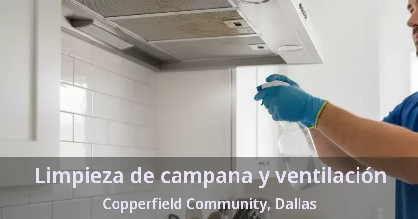 Limpieza de campana y ventilación Copperfield Community, Dallas - TX