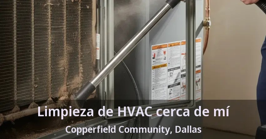 Limpieza de HVAC cerca de mí Copperfield Community, Dallas - TX