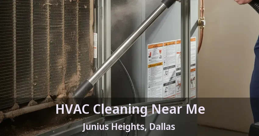 HVAC Cleaning Near Me Junius Heights, Dallas - TX