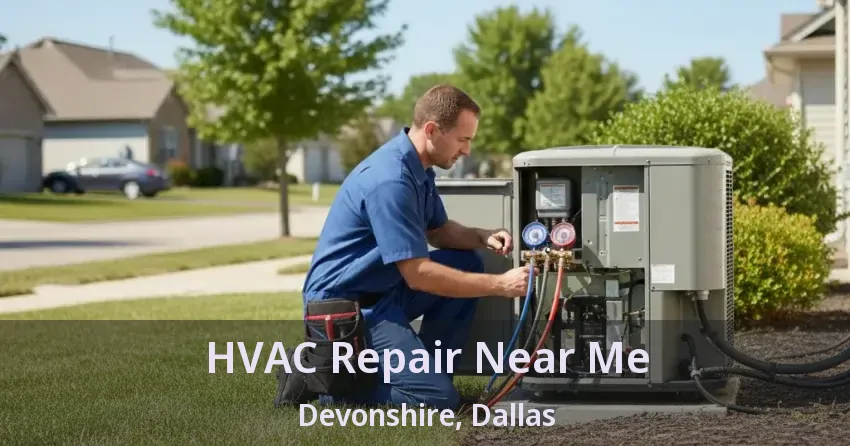 HVAC Repair Near Me Devonshire, Dallas - TX