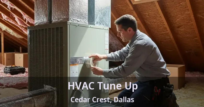 HVAC Tune Up Cedar Crest, Dallas - TX