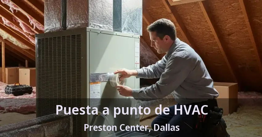 Puesta a punto de HVAC Preston Center, Dallas - TX