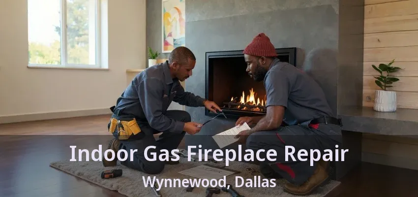 Indoor Gas Fireplace Repair Wynnewood, Dallas - TX