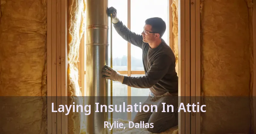 Laying Insulation In Attic Rylie, Dallas - TX Laying Insulation In Attic Rylie, Dallas - TX