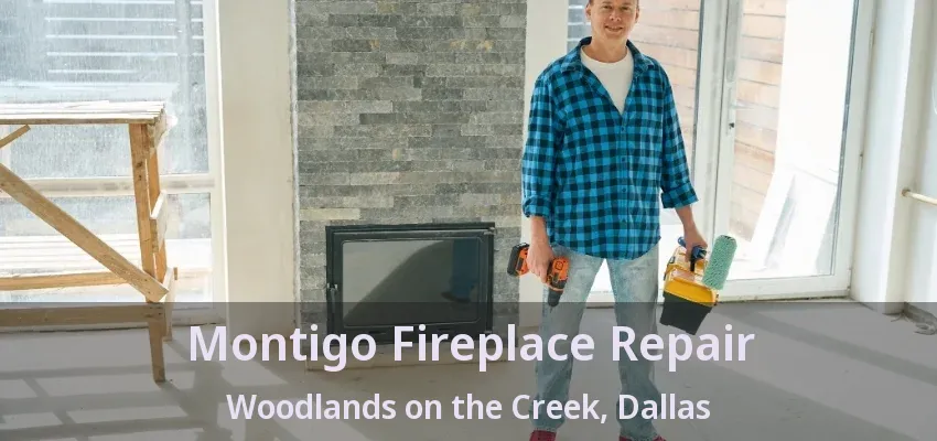 Montigo Fireplace Repair Woodlands on the Creek, Dallas - TX