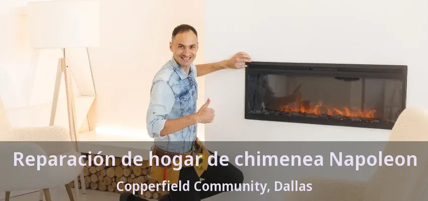 Reparación de hogar de chimenea Napoleon Copperfield Community, Dallas - TX