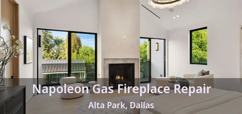 Napoleon Gas Fireplace Repair Alta Park, Dallas - TX