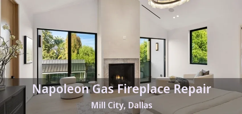 Napoleon Gas Fireplace Repair Mill City, Dallas - TX