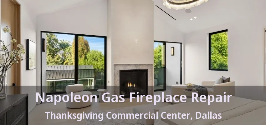Napoleon Gas Fireplace Repair Thanksgiving Commercial Center, Dallas - TX
