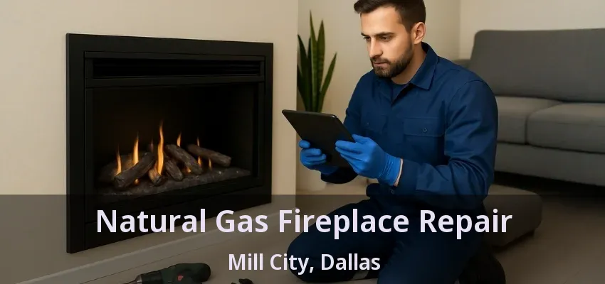 Natural Gas Fireplace Repair Mill City, Dallas - TX