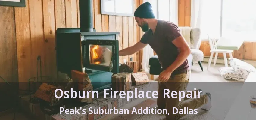 Osburn Fireplace Repair Peak's Suburban Addition, Dallas - TX