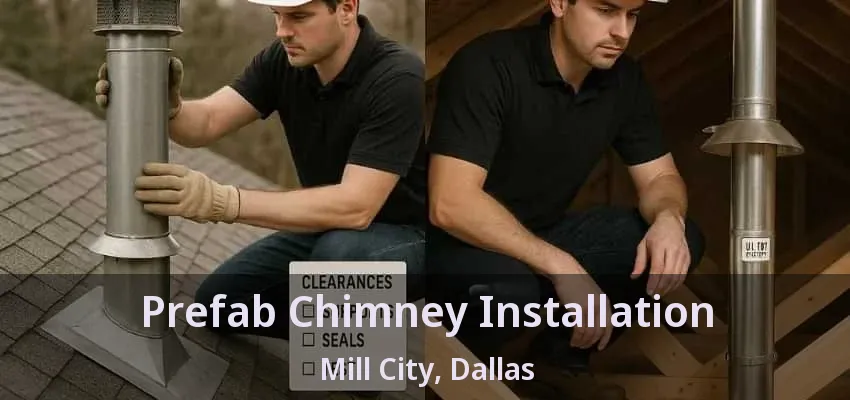 Prefab Chimney Installation Mill City, Dallas - TX