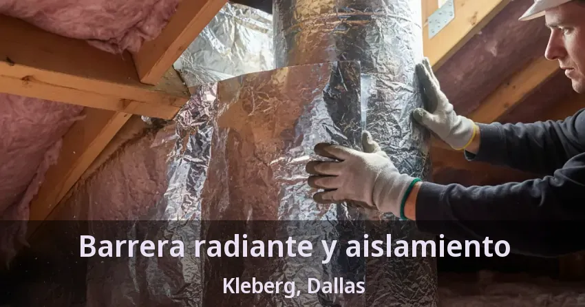 Barrera radiante y aislamiento Kleberg, Dallas - TX