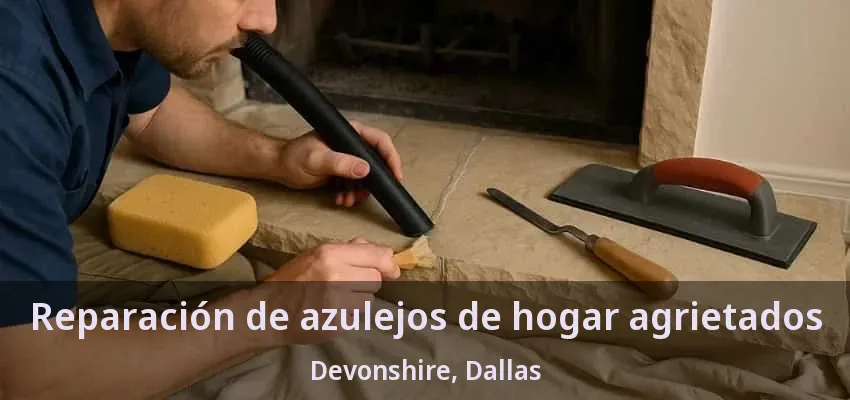Reparación de azulejos de hogar agrietados Devonshire, Dallas - TX
