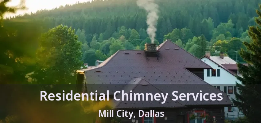 Residential Chimney Services Mill City, Dallas - TX