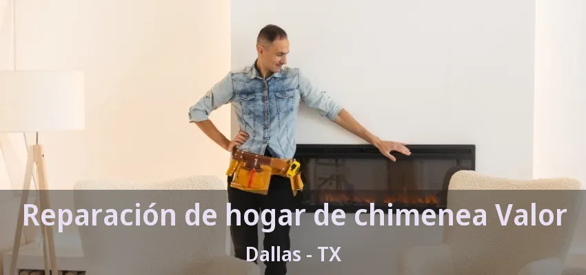 Reparación de hogar de chimenea Valor Dallas - TX