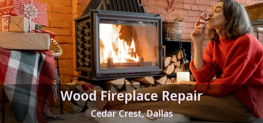 Wood Fireplace Repair Cedar Crest, Dallas - TX