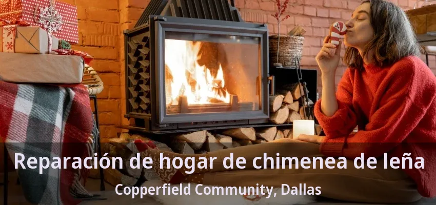Reparación de hogar de chimenea de leña Copperfield Community, Dallas - TX